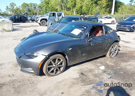 2022 Mazda Mx-5 Miata Rf Grand Touring z USA, uszkodzony, nr VIN JM1NDAM72N0503902